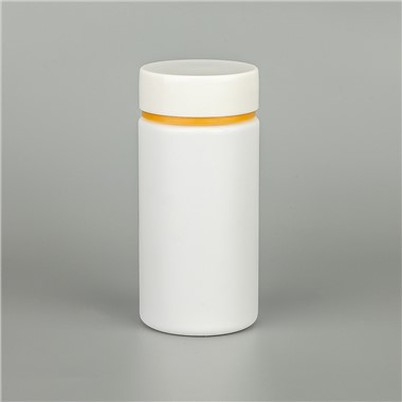HDPE Cylindrical Tablet Capsule Plastic Bottle