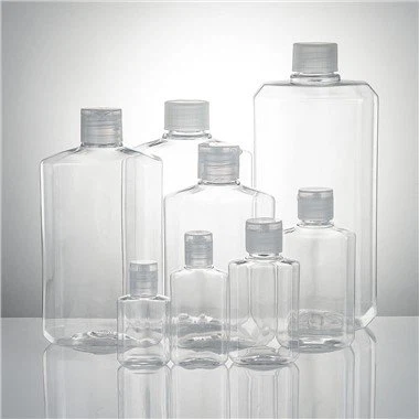 PET Transparent Mouthwash Bottle